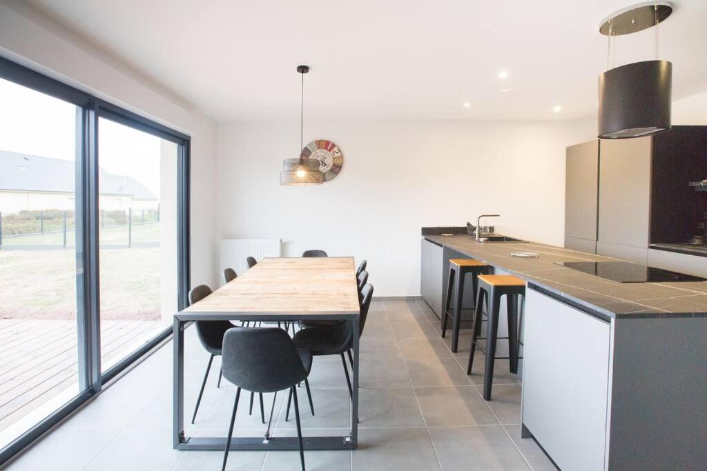 Villa En Bord De Mer Spa / Sauna Bretteville-sur-Ay Extérieur photo